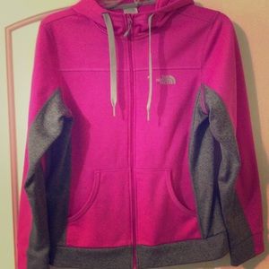 North face hooded jacket